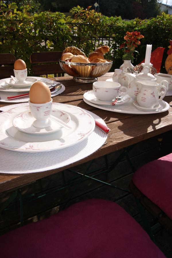 Gaestehaus 'Alte Baeckerei' Kaffeehaus Großbundenbach Buitenkant foto